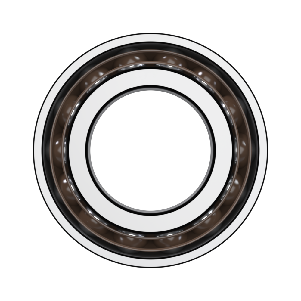 Ball bearing 7020 CT/P4DTA 3